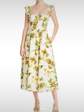 AQUA Bloomingdale’s Floral Dress